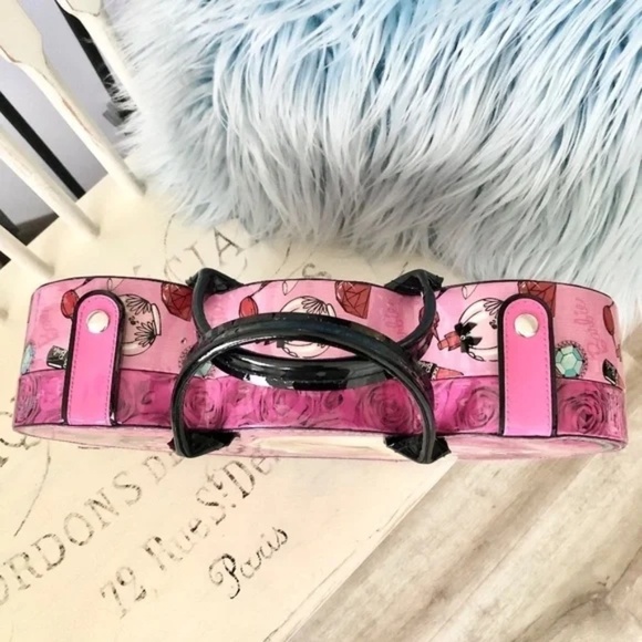 Barbie, Carrying Case, w/Mirror, Makeup Case, Overnight Bag, RARE Nice Condition - Picture 4 of 14